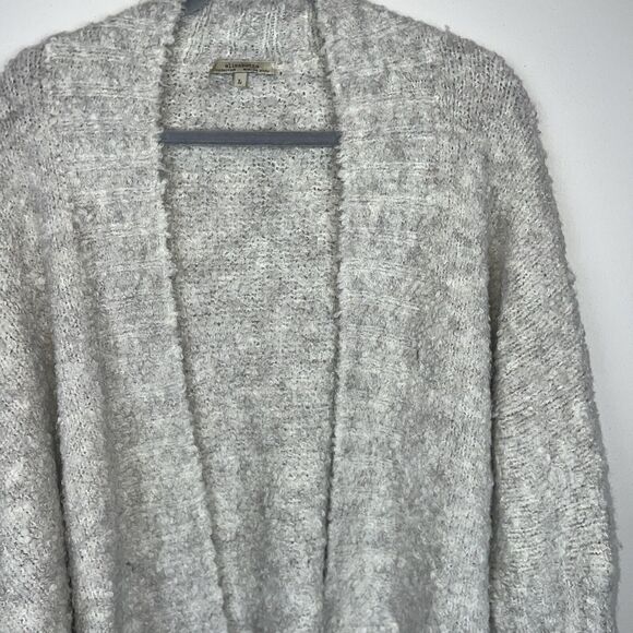 Elisabetta Collection Made in Italy Wool Mohair Cream Cardigan Sweater Sz L - Picture 2 of 7
